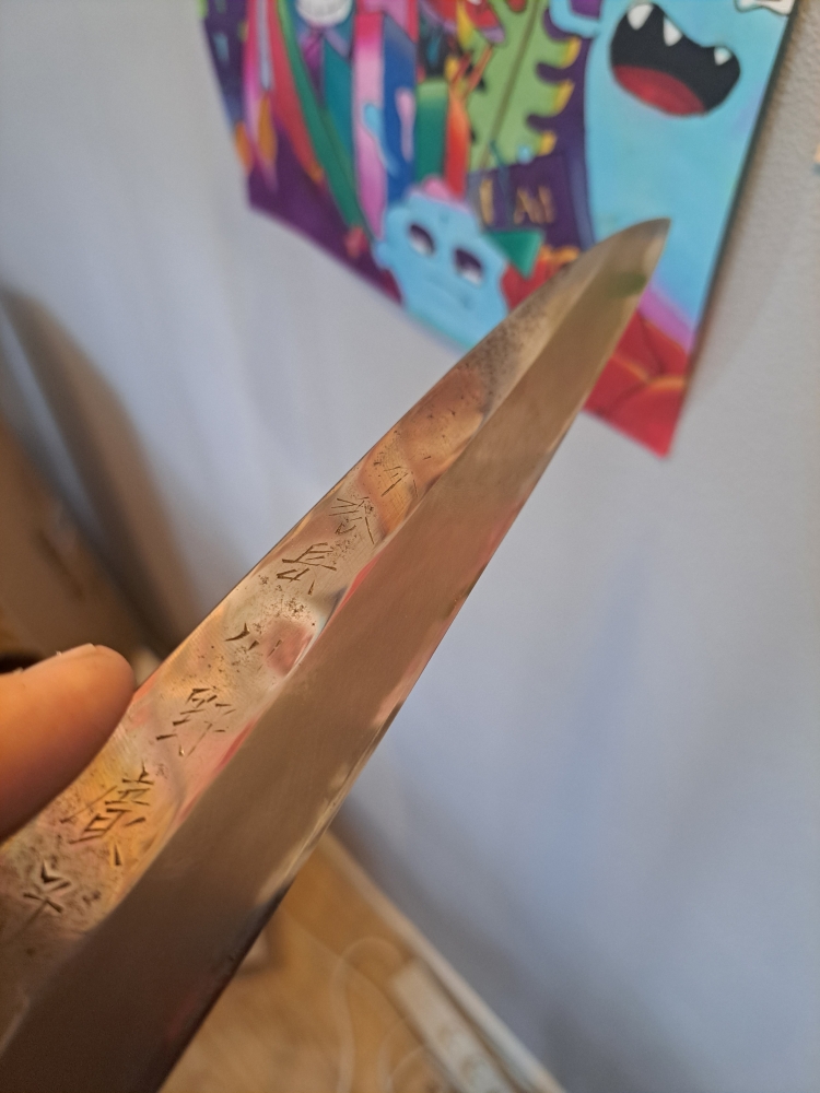 Shūgaku (秀岳) by Sakai Hidetake – Restored 240mm Yanagiba with Custom Handle