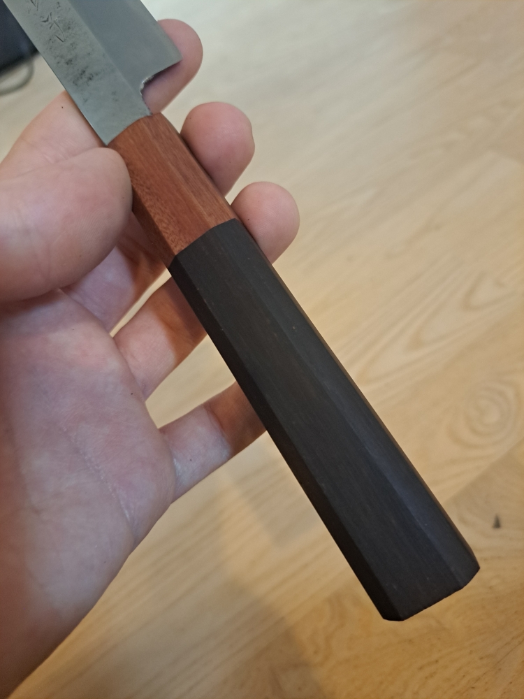 Shūgaku (秀岳) by Sakai Hidetake – Restored 240mm Yanagiba with Custom Handle