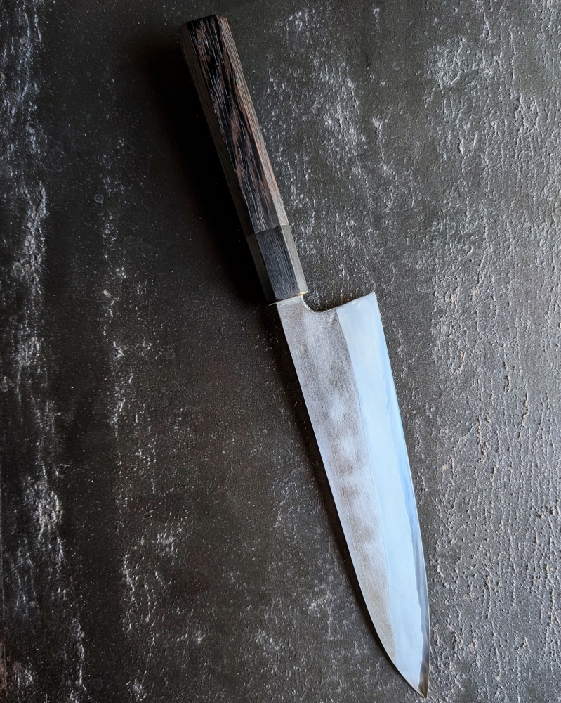 Shigeki Tanaka 210 ginsan gyuto polished