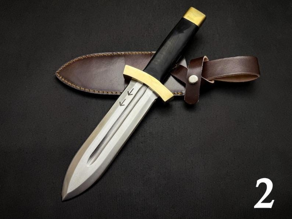 Vinland Saga Handmade Thorfinn knives with Leather Sheath | D2 Steel Anime knives