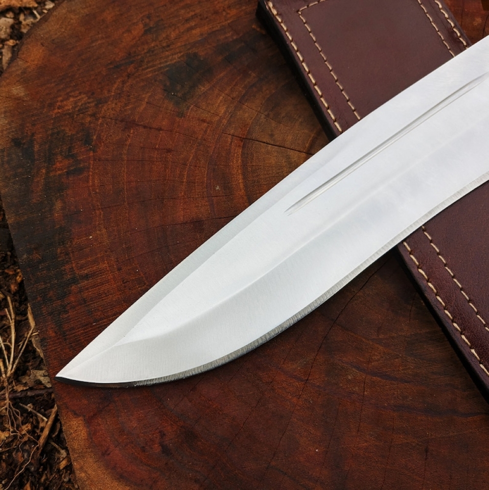 Seraphim Falls Bowie Knife: Muela Magnum Stag 26 Replica, Real Stag Horn Handle