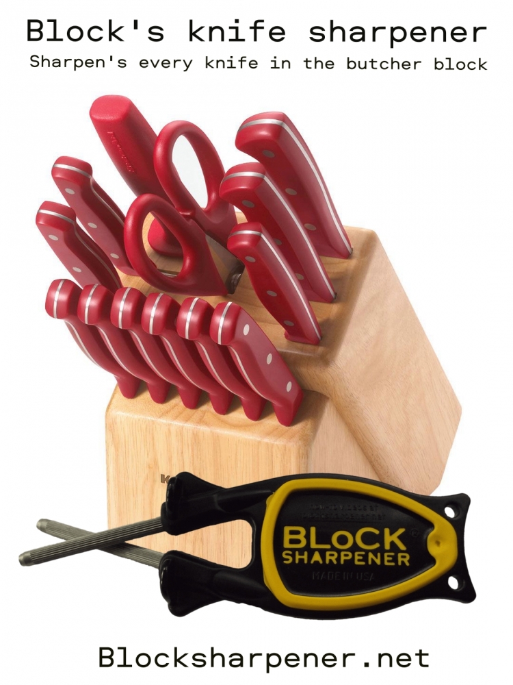 New patent approved Block sharpener