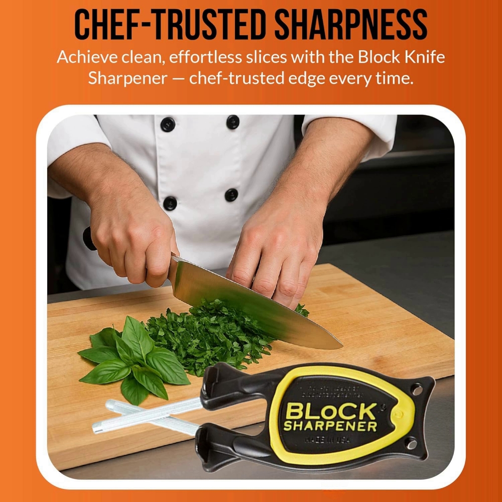 New patent approved Block sharpener