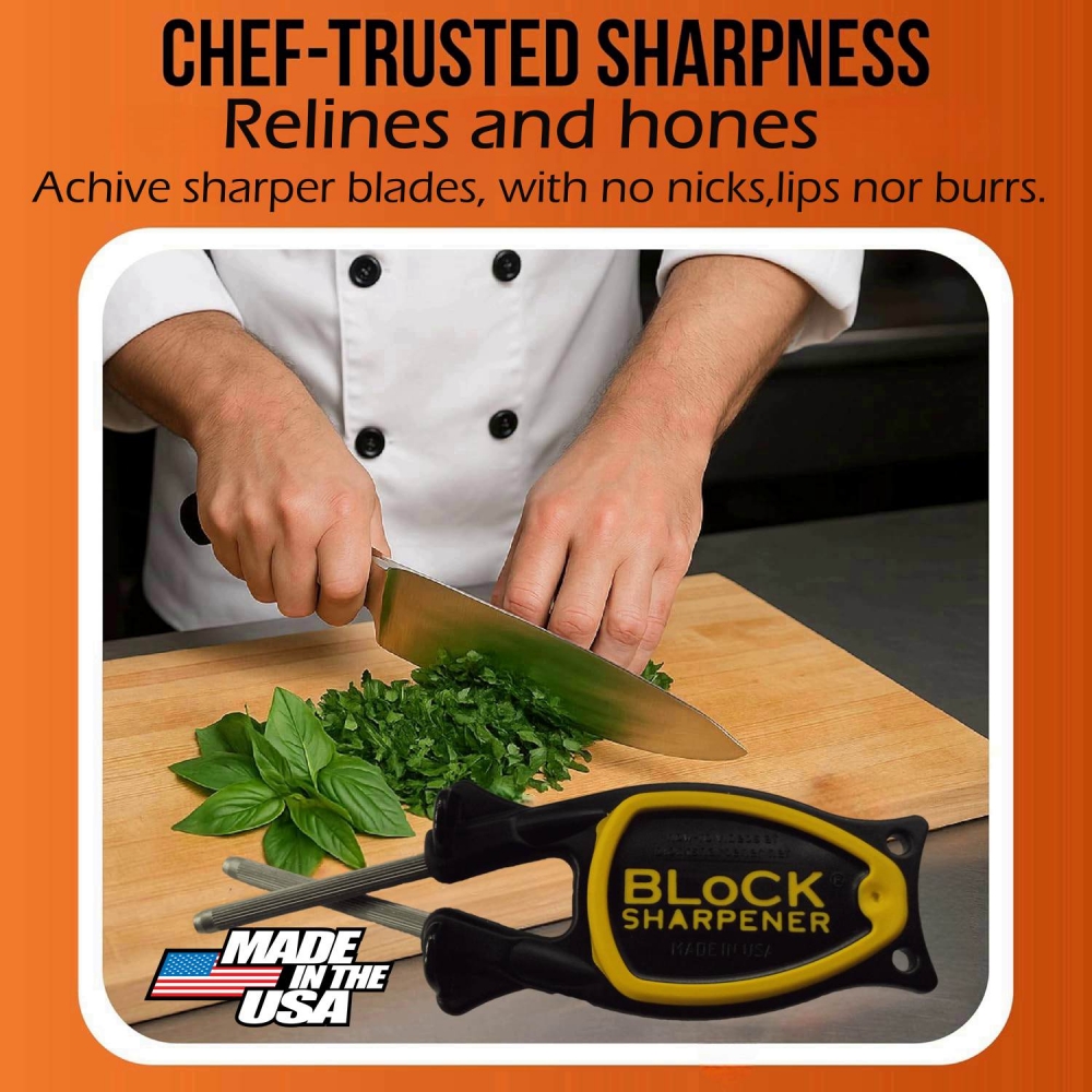 New patent approved Block sharpener