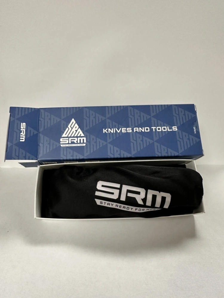 SRM Asika Ambi Lock-Crossbar Lock w/Brown Micarta Handle