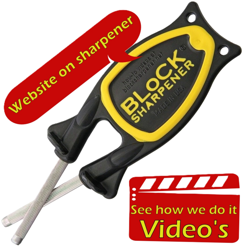 New patent approved Block sharpener