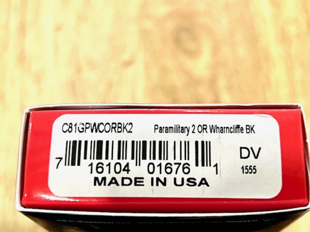 Spyderco Paramilitary 2 G10 Orange CTS-XHP Wharncliffe Cutlery Shoppe Exclusive 