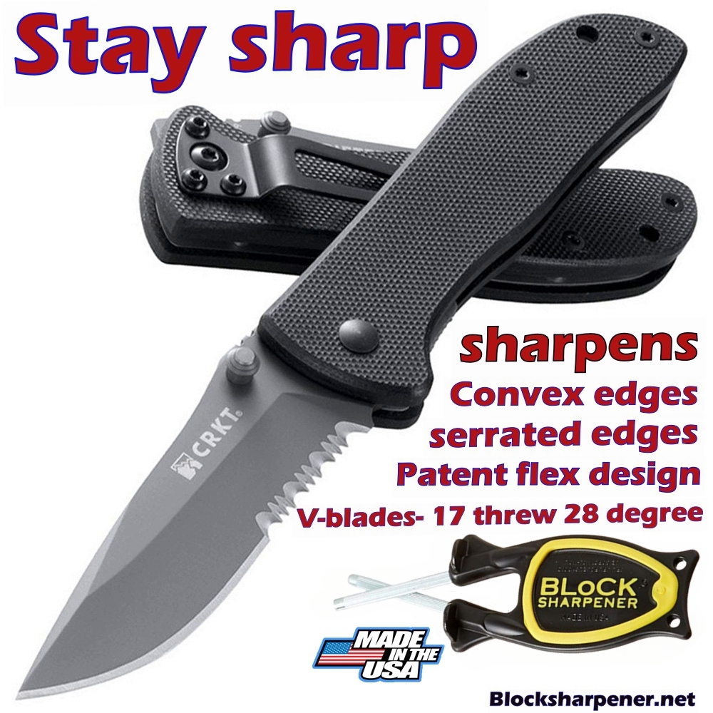 New patent approved Block sharpener