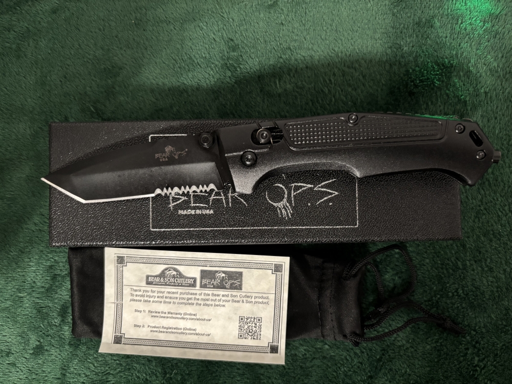 Bear and Son Bear OPS Rancor lV MC-560-AIBK-BSR