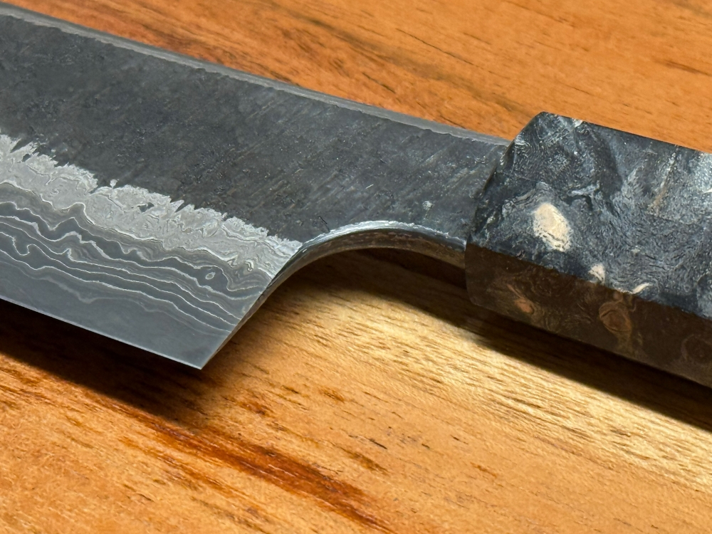 Hatsukokoro x Nigara Itadaki 240mm coreless A2/B2 Damascus K-Tip Gyuto