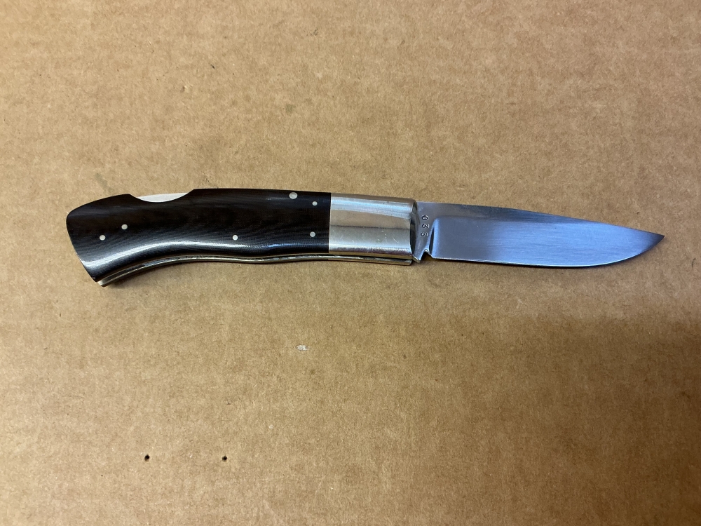 Centofante Folder with Brown Micarta Handles, Number 33,