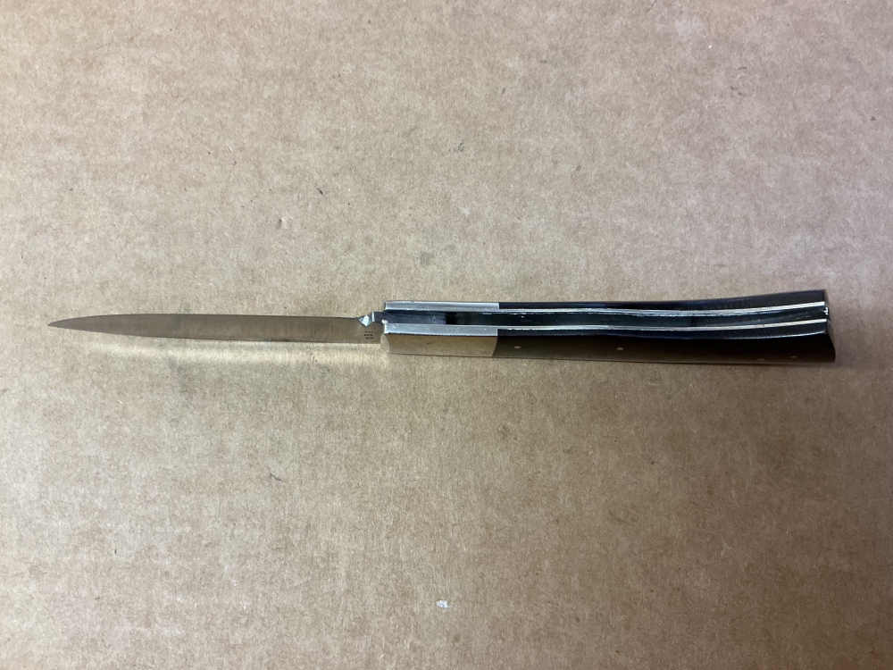 Centofante Folder with Brown Micarta Handles, Number 33,