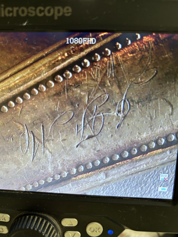 Antique Coin Silver Fruit Knife w/Nut Pick