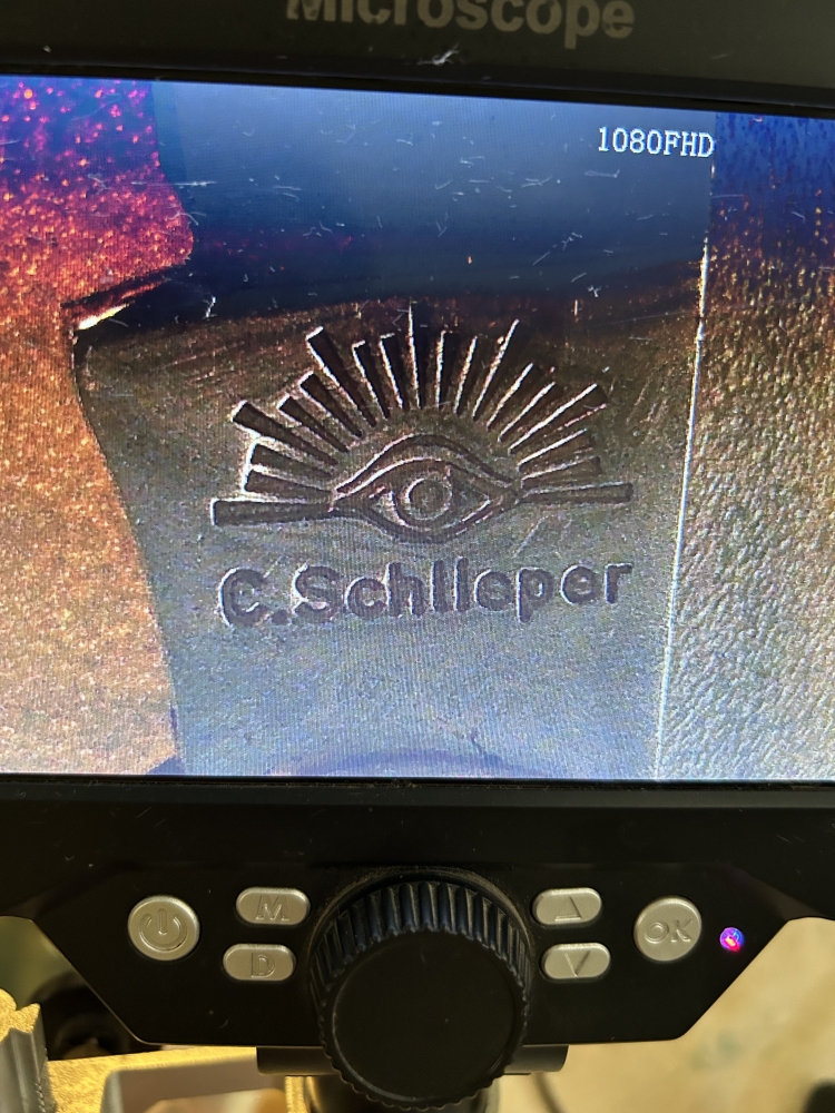 C Schlieper Eye Brand 1995 Muskrat Club Knife