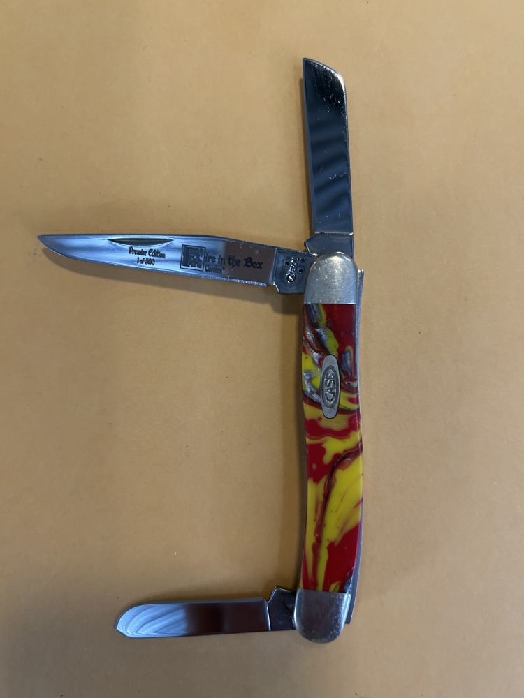 Case XX Model No 9318 SS Fire in the Box Corelon Premier Edition