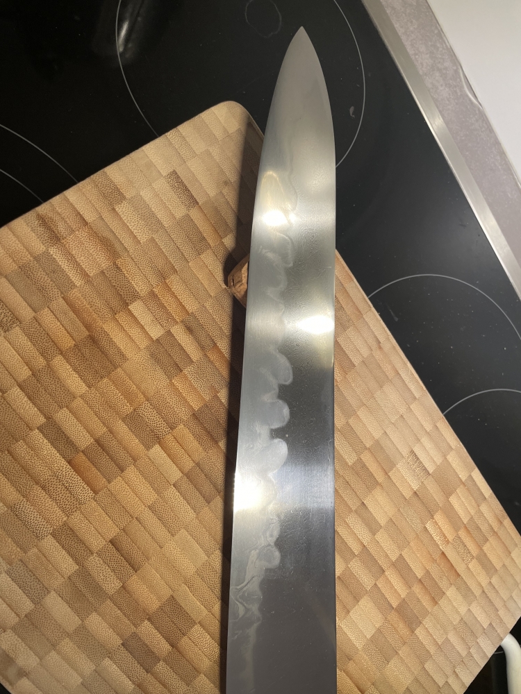 Full Tamahagane Oroshigane Honyaki 33cm Gyuto 
