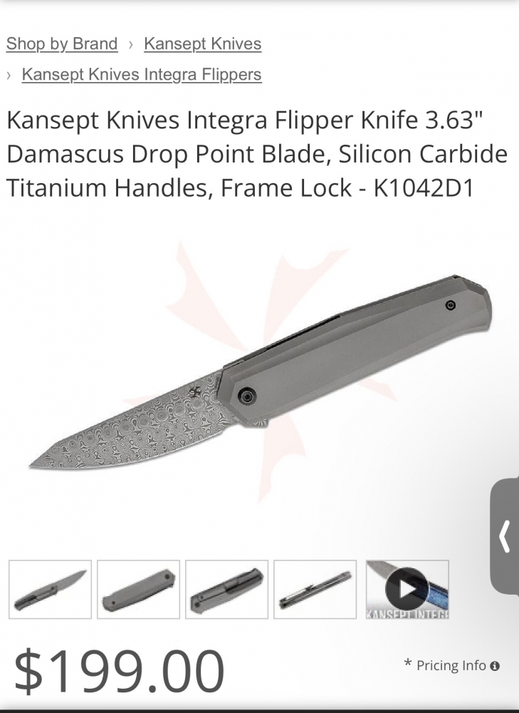 KANSEPT INTEGRA K1042D1 Damascus
