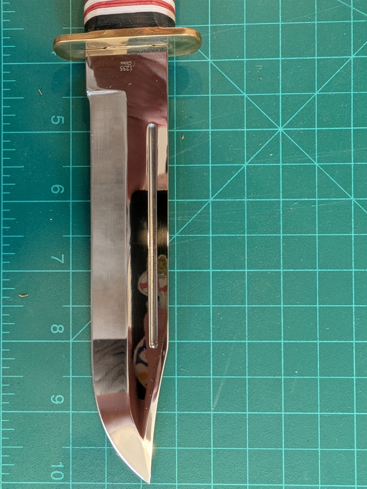 Ka-Bar Marine Hunter Fixed Blade Knife with Sheath (Ka1235)