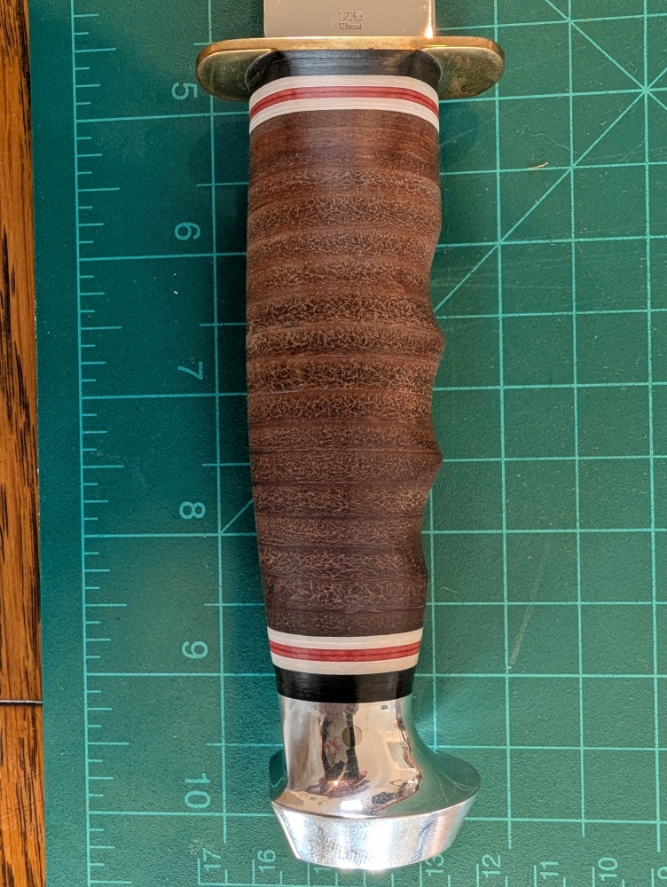 Ka-Bar Marine Hunter Fixed Blade Knife with Sheath (Ka1235)