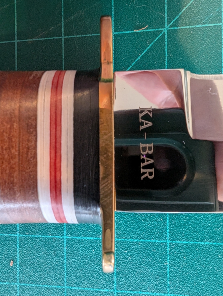 Ka-Bar Marine Hunter Fixed Blade Knife with Sheath (Ka1235)