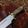 Seraphim Falls Bowie Knife: Muela Magnum Stag 26 Replica, Real Stag Horn Handle