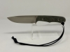 Chris Reeve Backpacker MagnaCut Fixed Blade - Black Micarta - BPR-1000