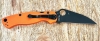 Spyderco Paramilitary 2 G10 Orange CTS-XHP Wharncliffe Cutlery Shoppe Exclusive 