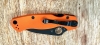 Spyderco Paramilitary 2 G10 Orange CTS-XHP Wharncliffe Cutlery Shoppe Exclusive 