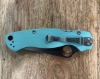 Spyderco Paramilitary 2 Teal G10 CPM S90V 