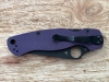 Spyderco Paramilitary 2 DLT Exclusive Purple G10 w/ Black CPM CRU-WEAR