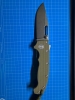 Demko AD20 clip point MagnaCut G10 OD green