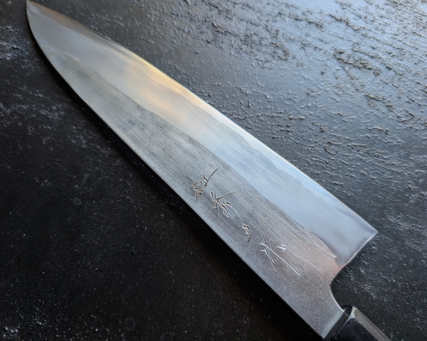 Shigeki Tanaka 210 ginsan gyuto polished