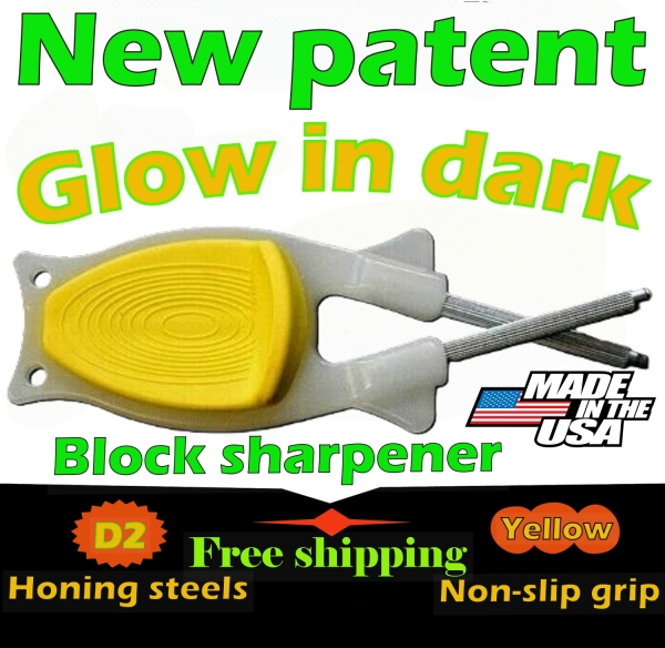 New patent Outdoorsmen knife sharpener