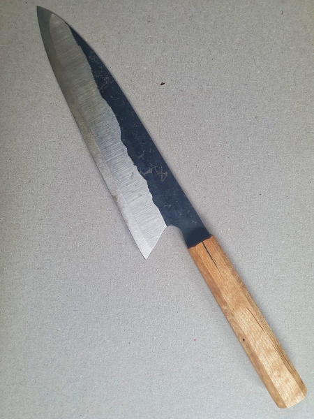 AG Klint 230mm S-grind gyuto in 1075