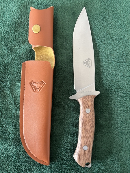 New Bison Bial fixed blade knife