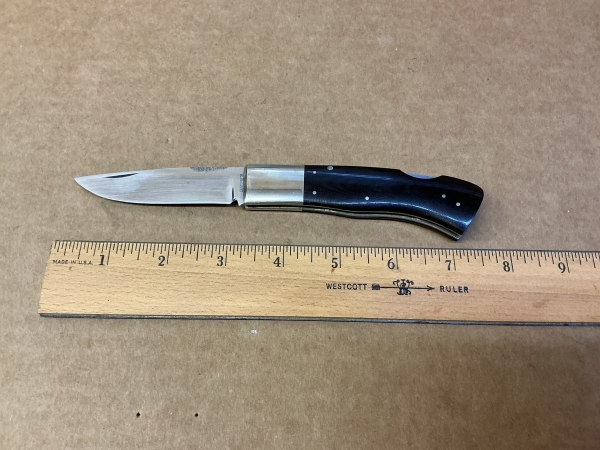 Centofante Folder with Brown Micarta Handles, Number 33,