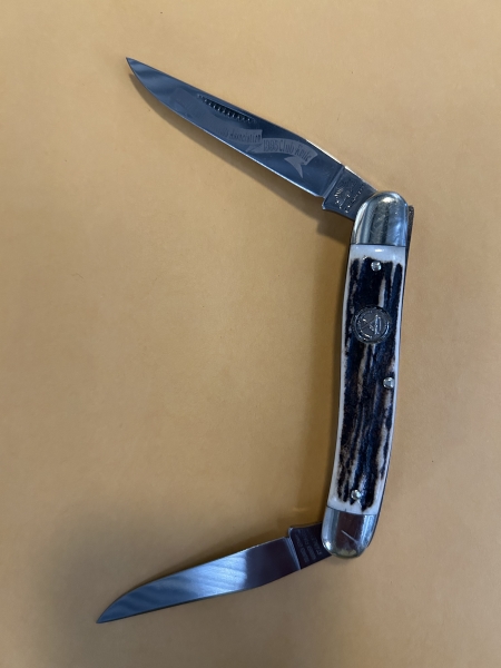 C Schlieper Eye Brand 1995 Muskrat Club Knife