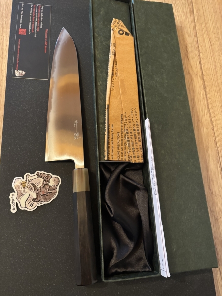 Toyama Noborikoi Gyuto, stainless clad, 🦄!!!