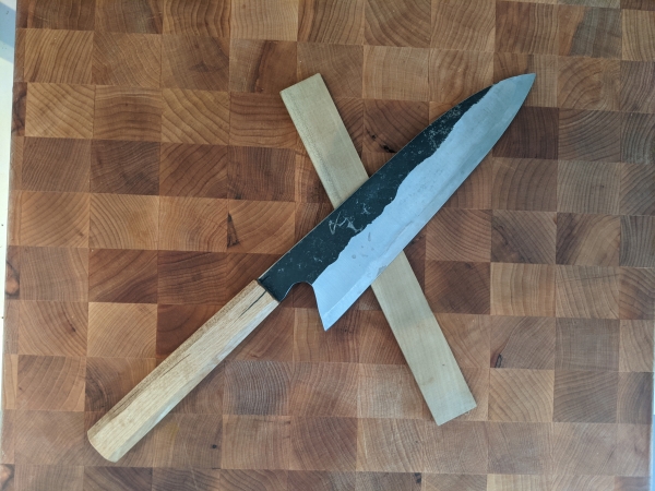 AG Klint 230mm S-grind gyuto in 1075 ($500 OBO)