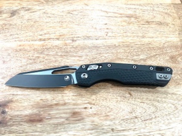 Microtech MSI  S/E Trip-Grip Polymer Black Standard 