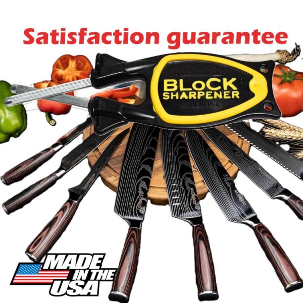 New patent approved Block sharpener