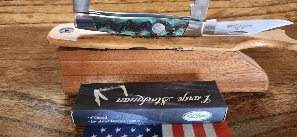 Rite Edge Large Stockman Simulated Abalone 