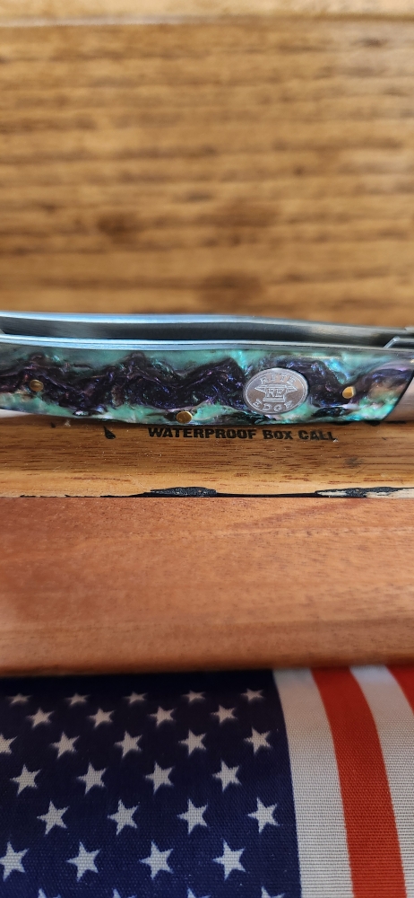 Rite Edge Large Stockman Simulated Abalone 