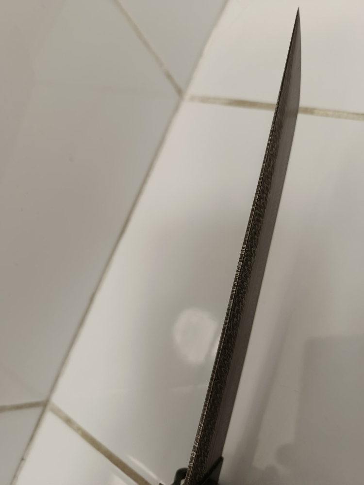 TANTO Dellinger FEZÁ Randy Feather Damascus