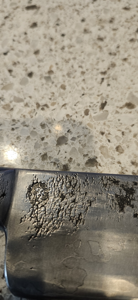 6 inch \"Ghost san mai\" integral santoku