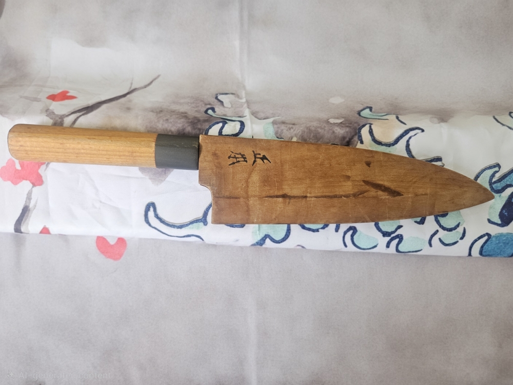 Japanese Santoku Masamoto Sohonten Knife 185 mm