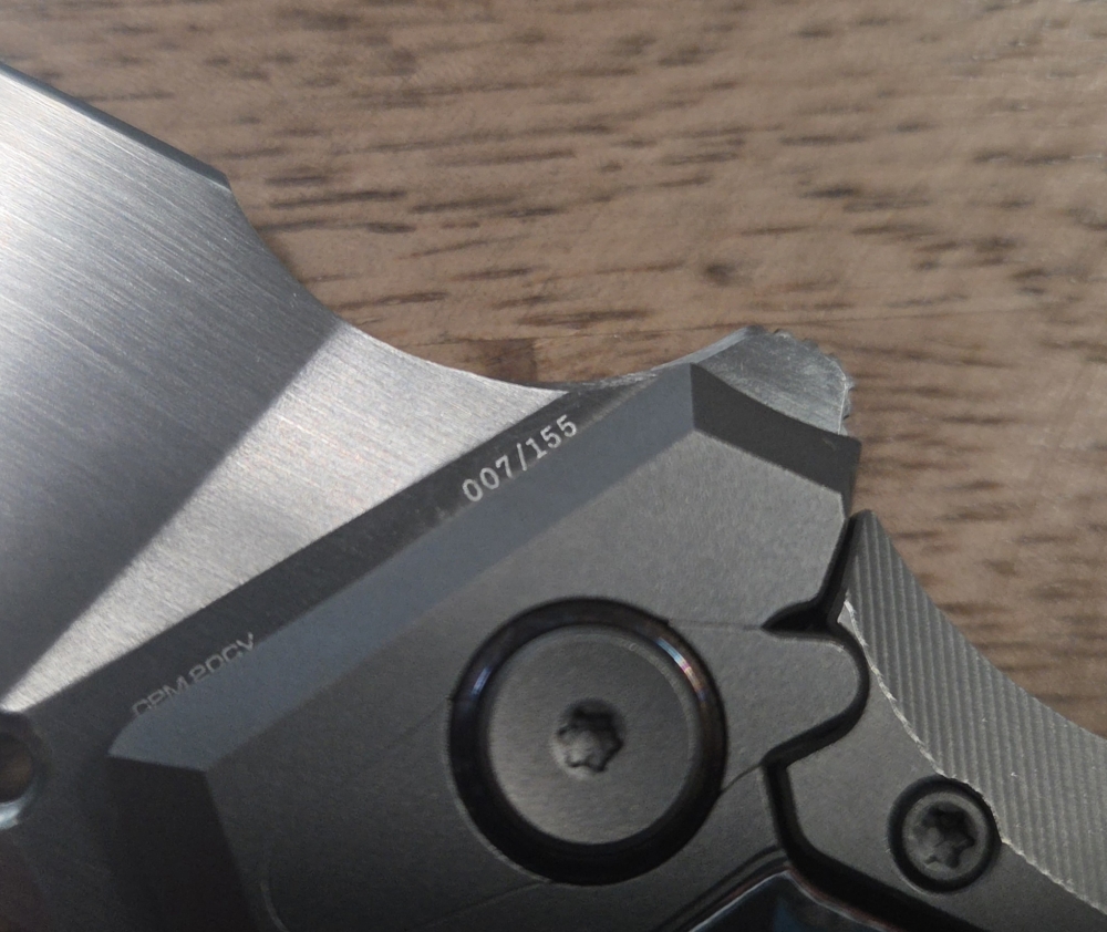 WE Knife Orpheus - Limited edition integral framelock