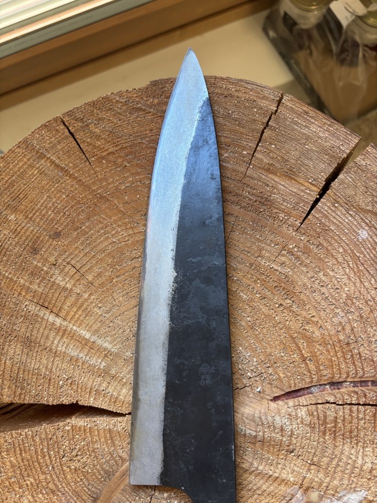 Morihei Kyomitsu 240mm Gyuto Aogami