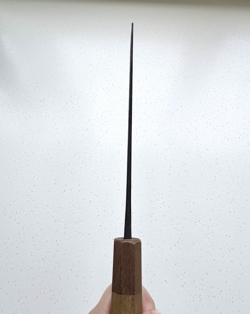 BNIB Mazaki White #2 Kuro Nashiji 180mm Nakiri