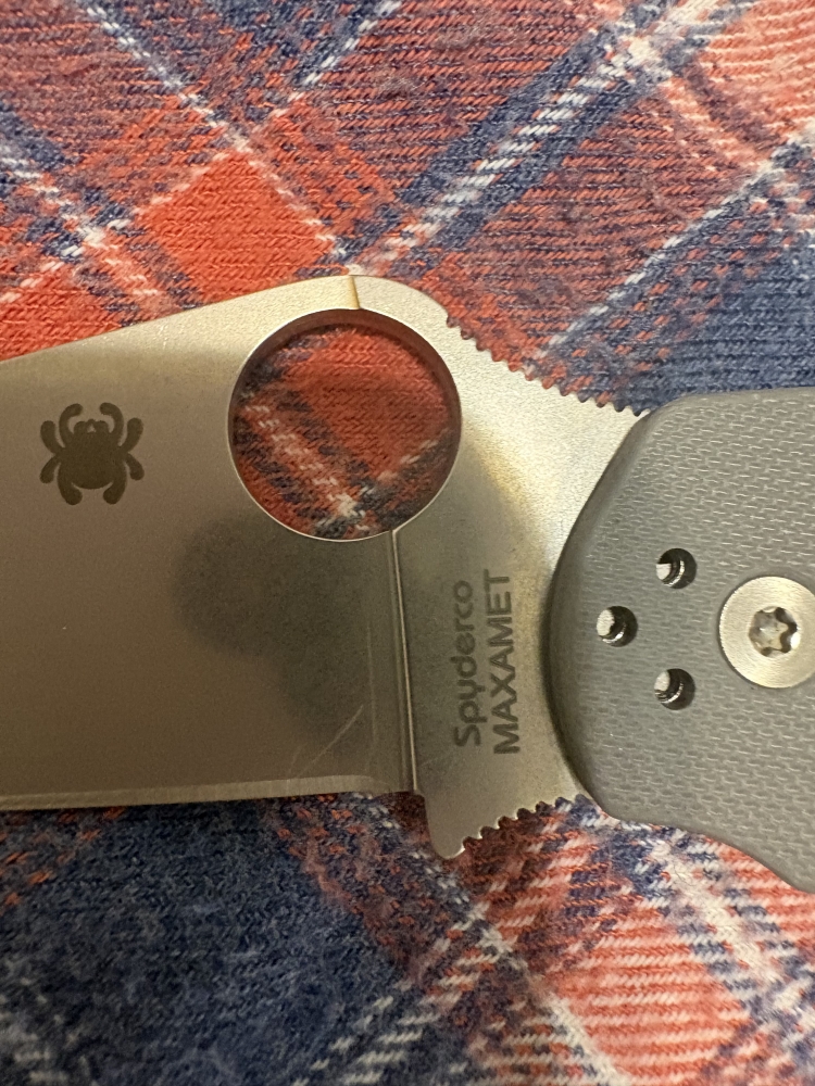 SPYDERCO PARA 2 grey maxamet